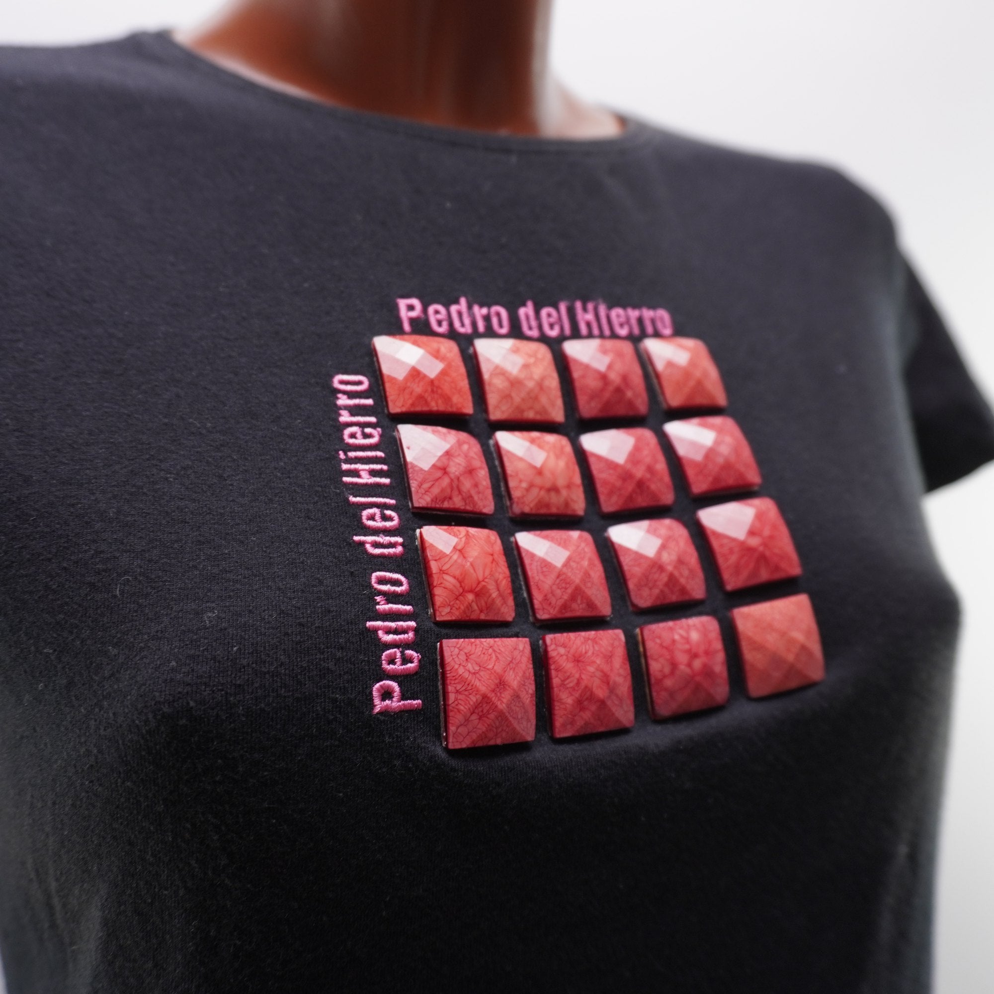 Camiseta Pedro del Hierro para Mujer Usada - Negra, M