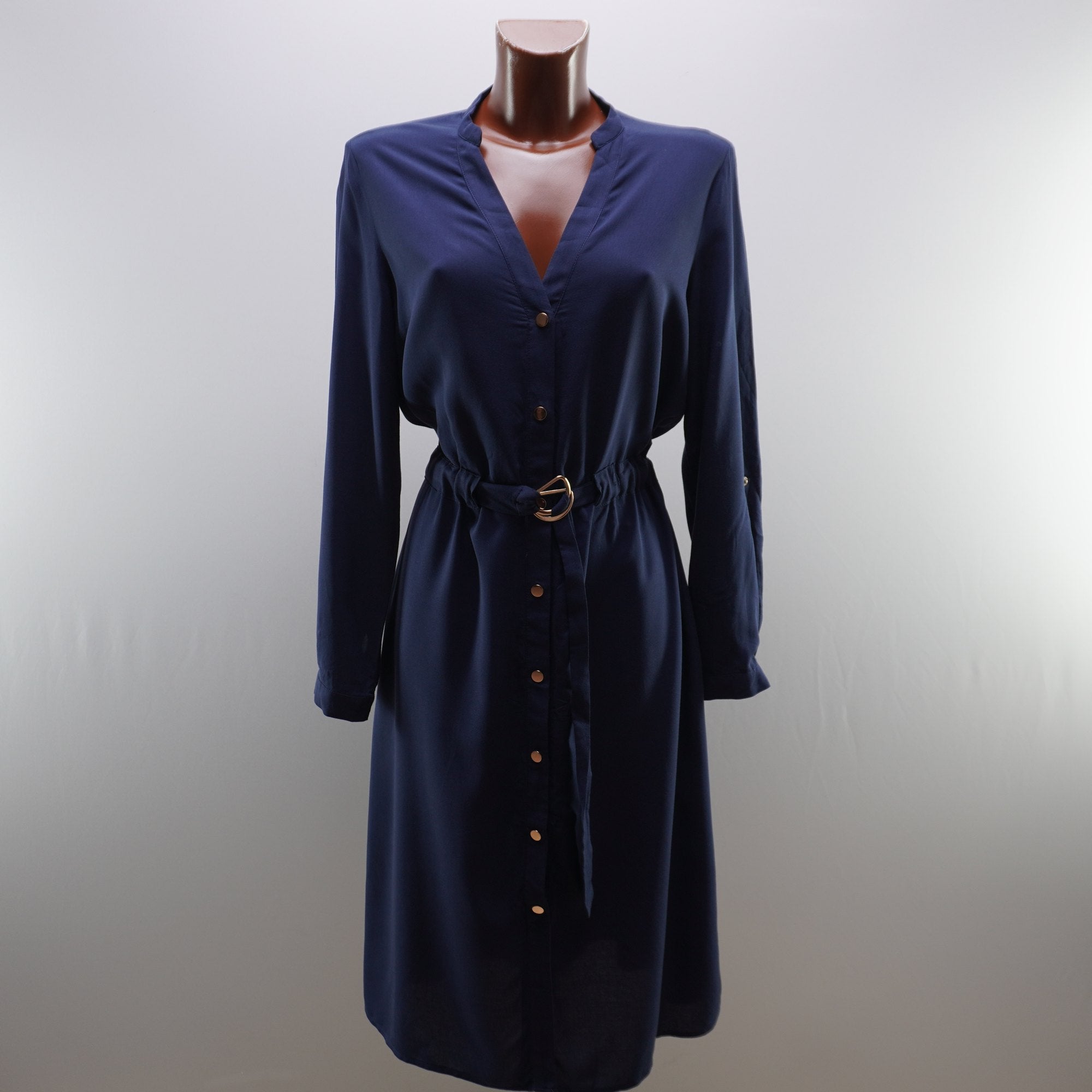 Vestido Cortefiel para Mujer Usado - Azul Marino, M