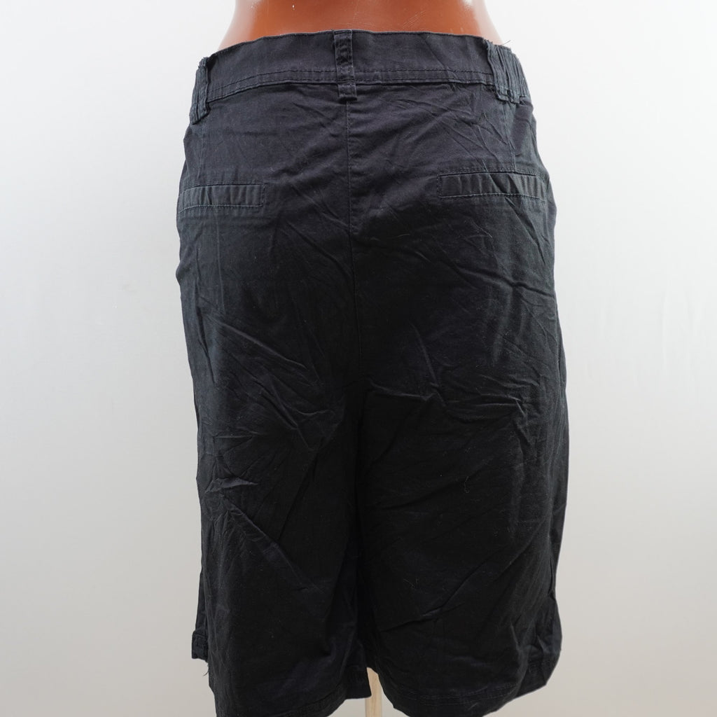 Pantalones Cortos Vaqueros Canda para Mujer Usados - Negro, XXL