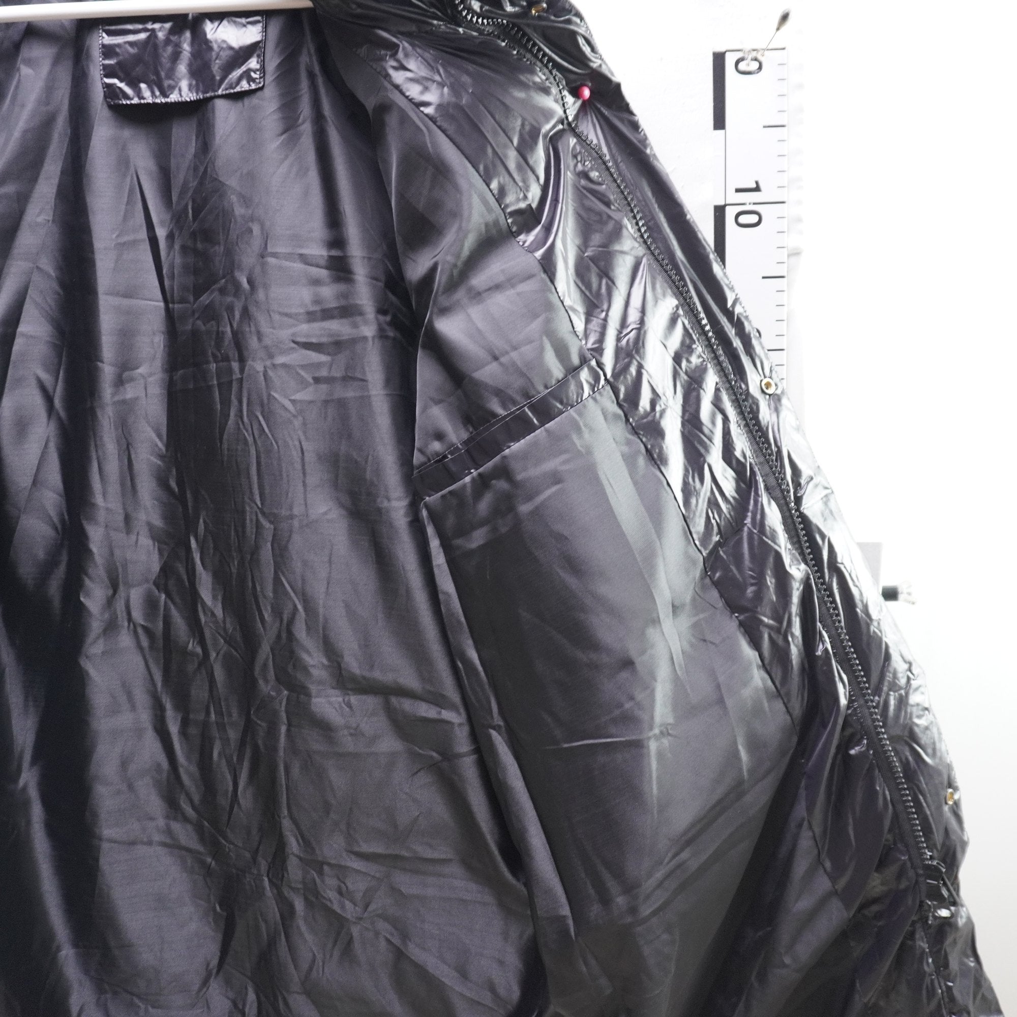 Parka Italian Style para Mujer Nueva con Etiquetas - Negra, L