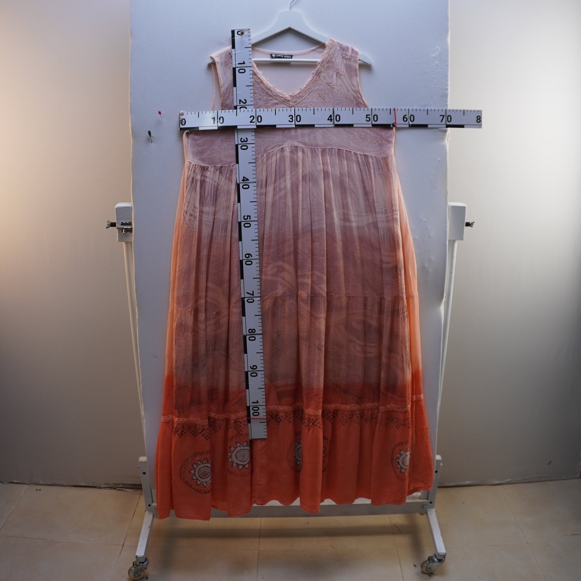 Vestido Corte Hindu para Mujer Usado - Multicolor, XL