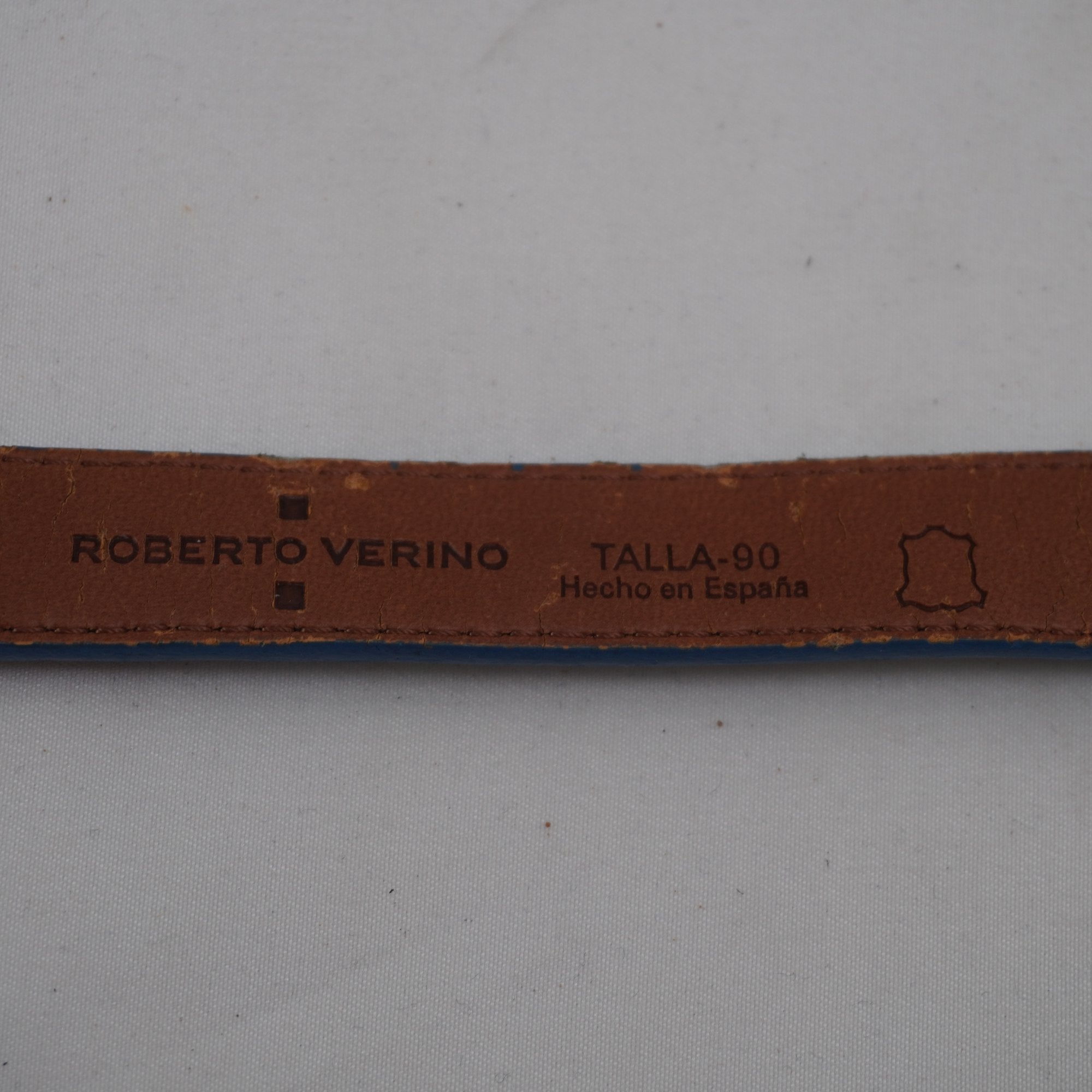Cinturón Roberto Verino para Mujer Usado - Azul, Talla 100