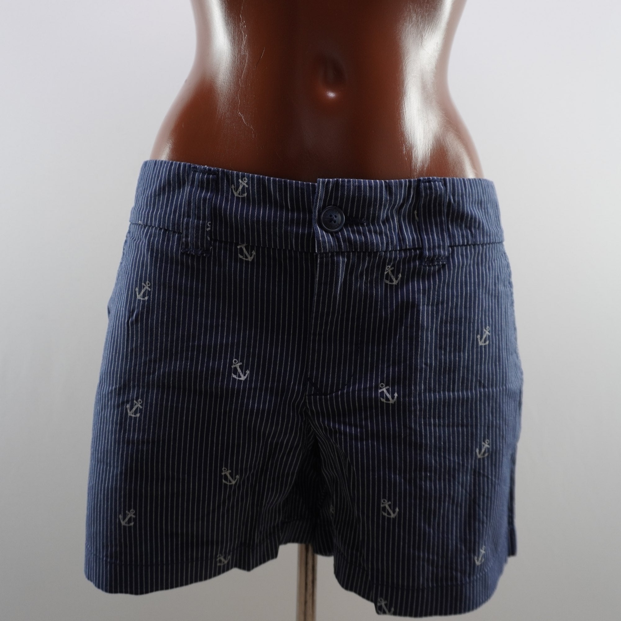 Pantalones Cortos Chinos Tommy Hilfiger para Mujer Usados - Azul Marino, XS