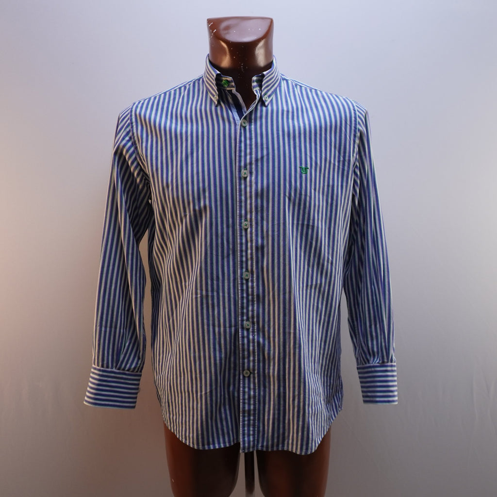 Camisa de Vestir Titto Bluni para Hombre Usada - Azul, M