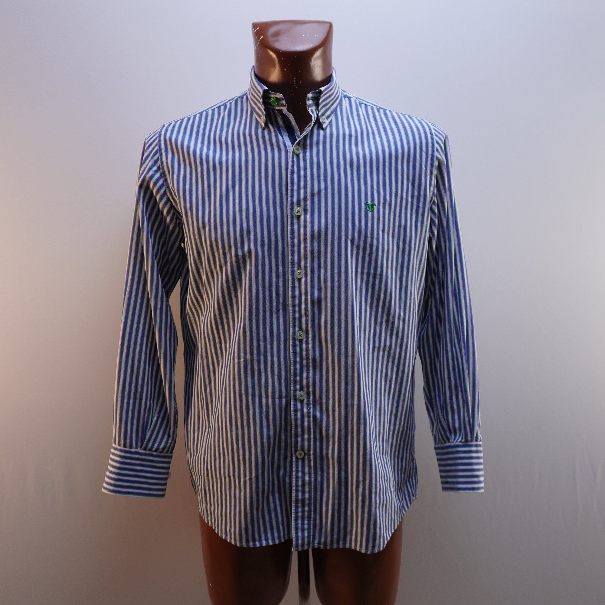 Camisa de Vestir Titto Bluni para Hombre Usada - Azul, M