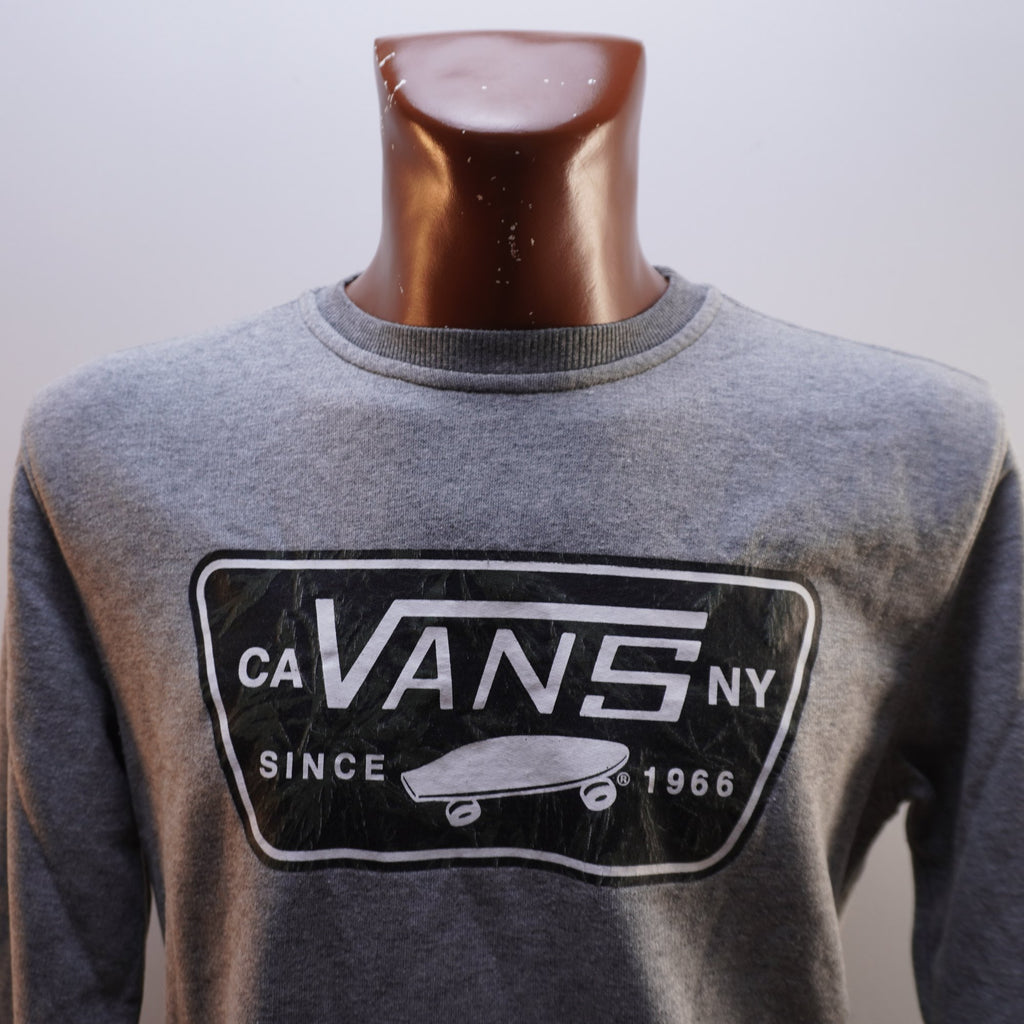 Sudadera con Capucha Vans para Hombre Usada - Gris, M