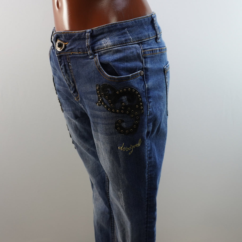 Vaqueros Desigual para Mujeres Usados - Azul, XL
