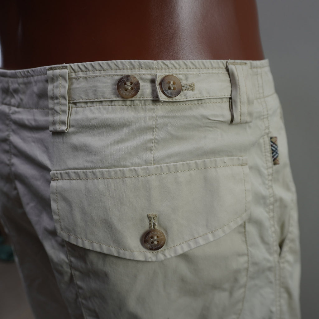 Pantalones Cortos Vaqueros Burberry para Hombre Usados - Beige, L