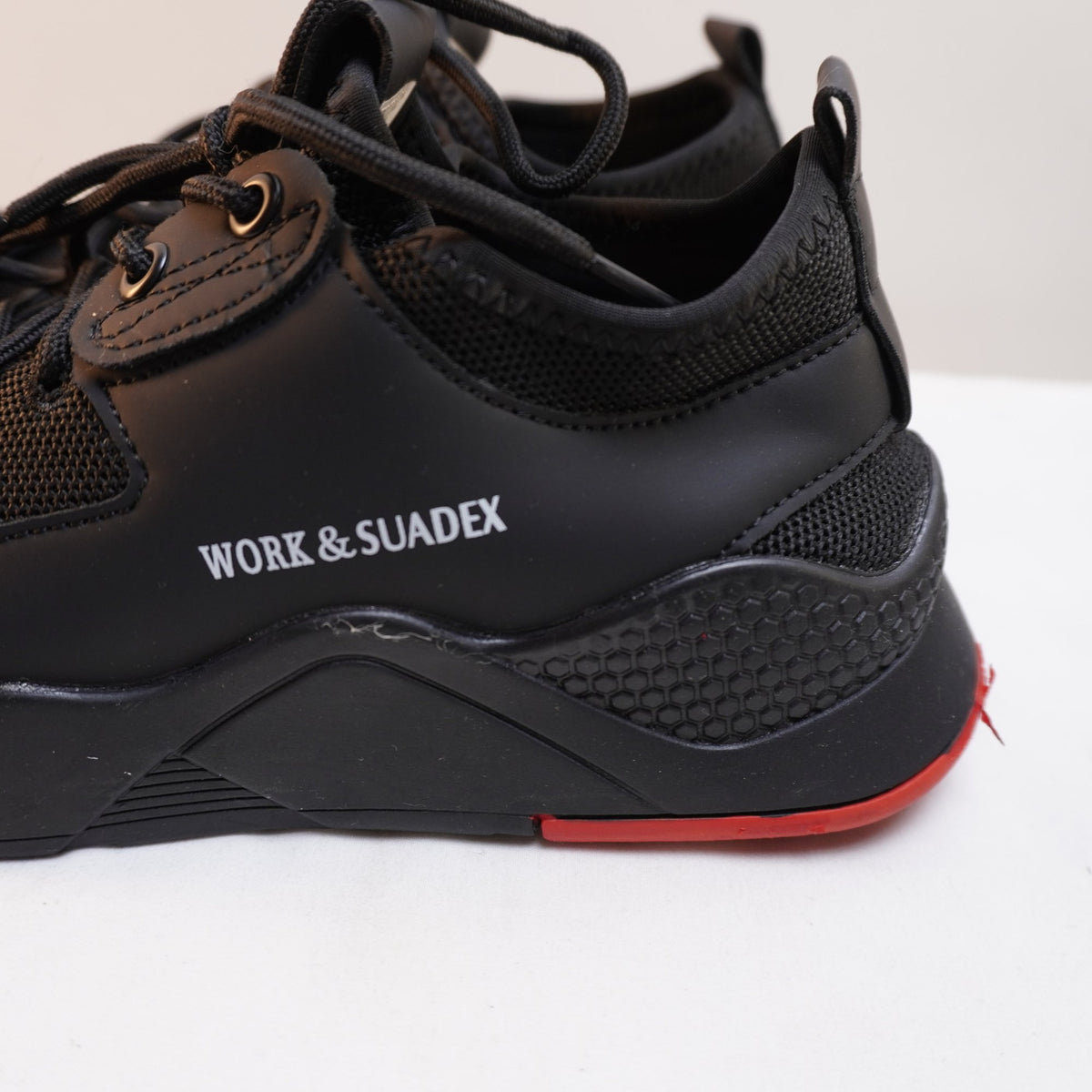 Zapatillas Suadex para Mujer Usadas - Negro, Talla 38