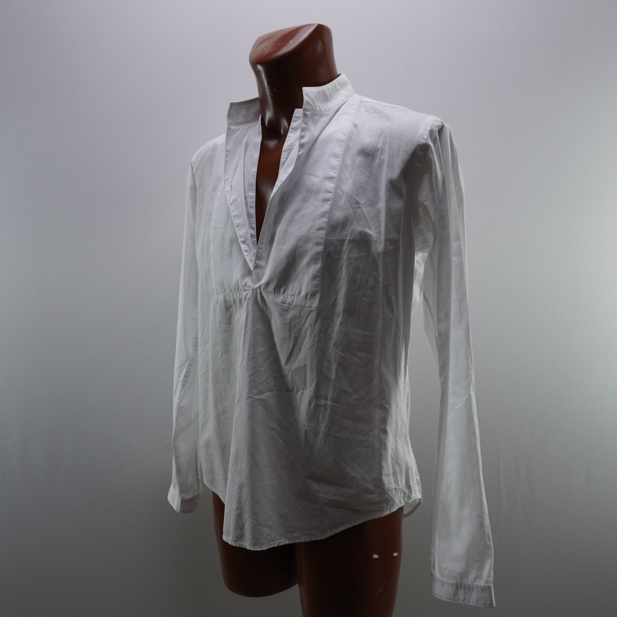 Camisa Henley Zara para Hombre Usada - Blanca, S