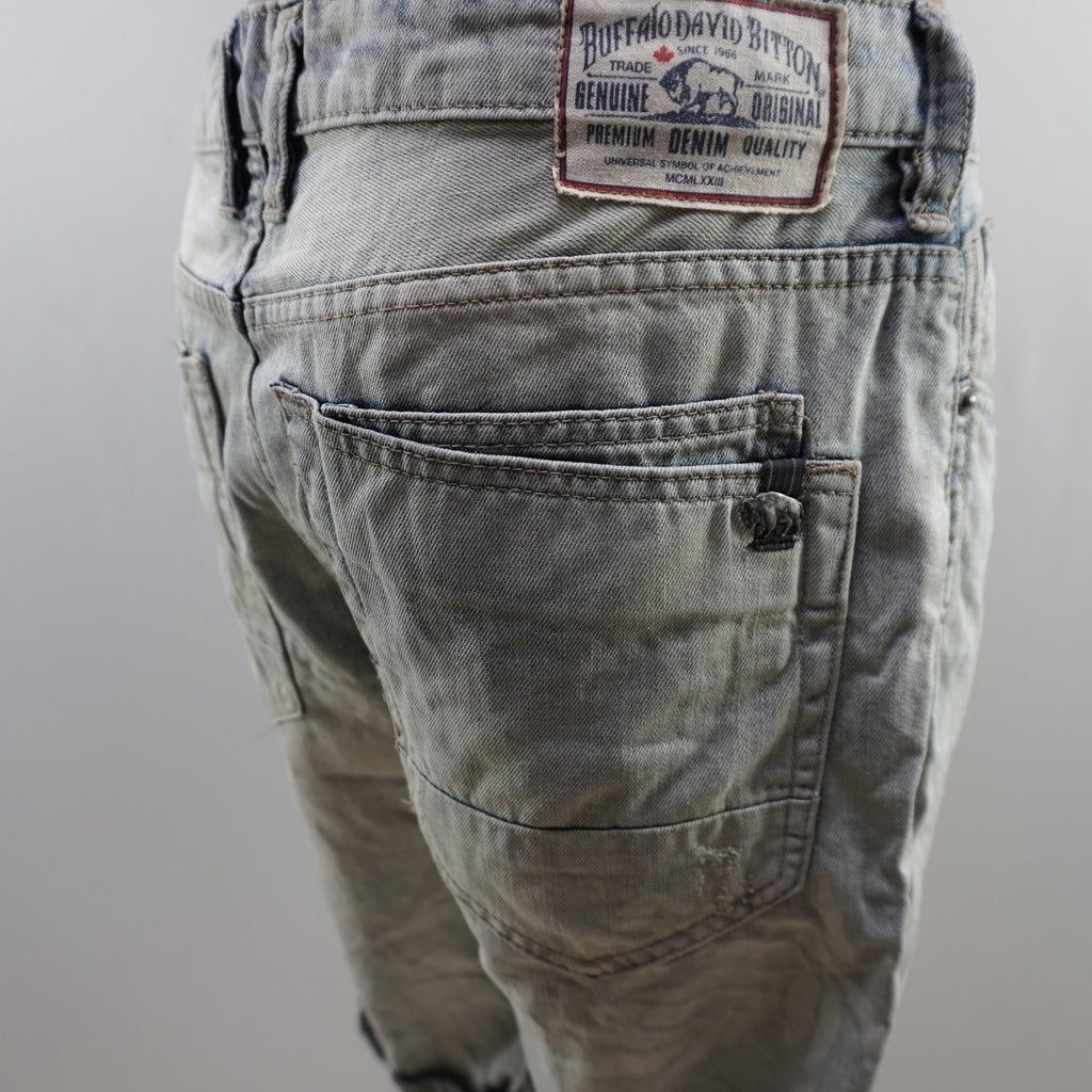 Pantalones Cortos Vaqueros Buffalo para Hombre Usados - Azul, XL