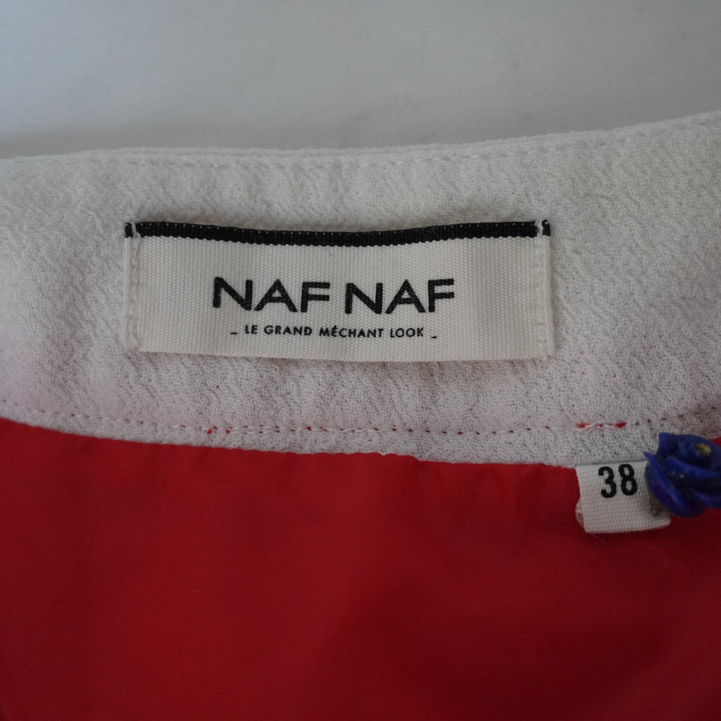 Falda Naf Naf para Mujer Usada - Roja, Mediana (M)