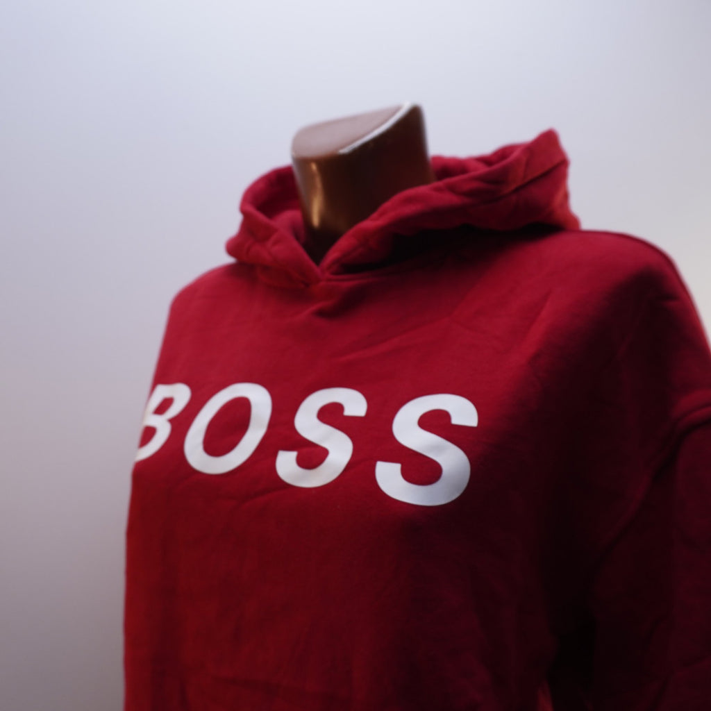 Sudadera con Capucha Hugo Boss para Mujer Usada - Roja, Pequeño (S)