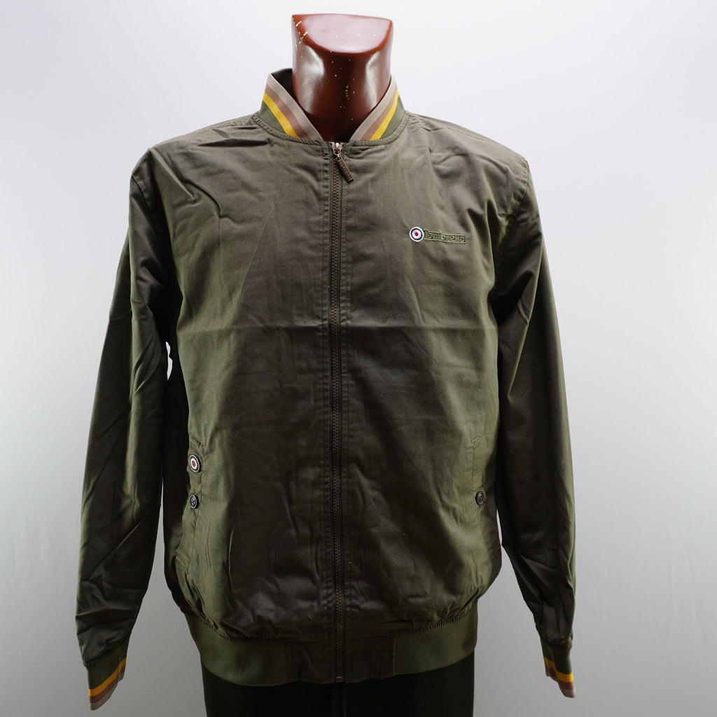 Chaqueta Bomber Lambretta para Hombre Usada - Beige, XL