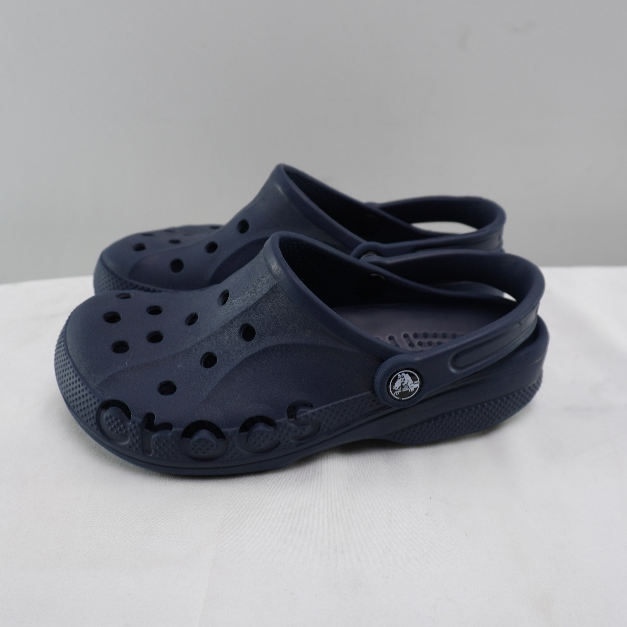 Zapatos Deportivos Crocs para Mujer Usados - Azul Marino, Muy Buen Estado