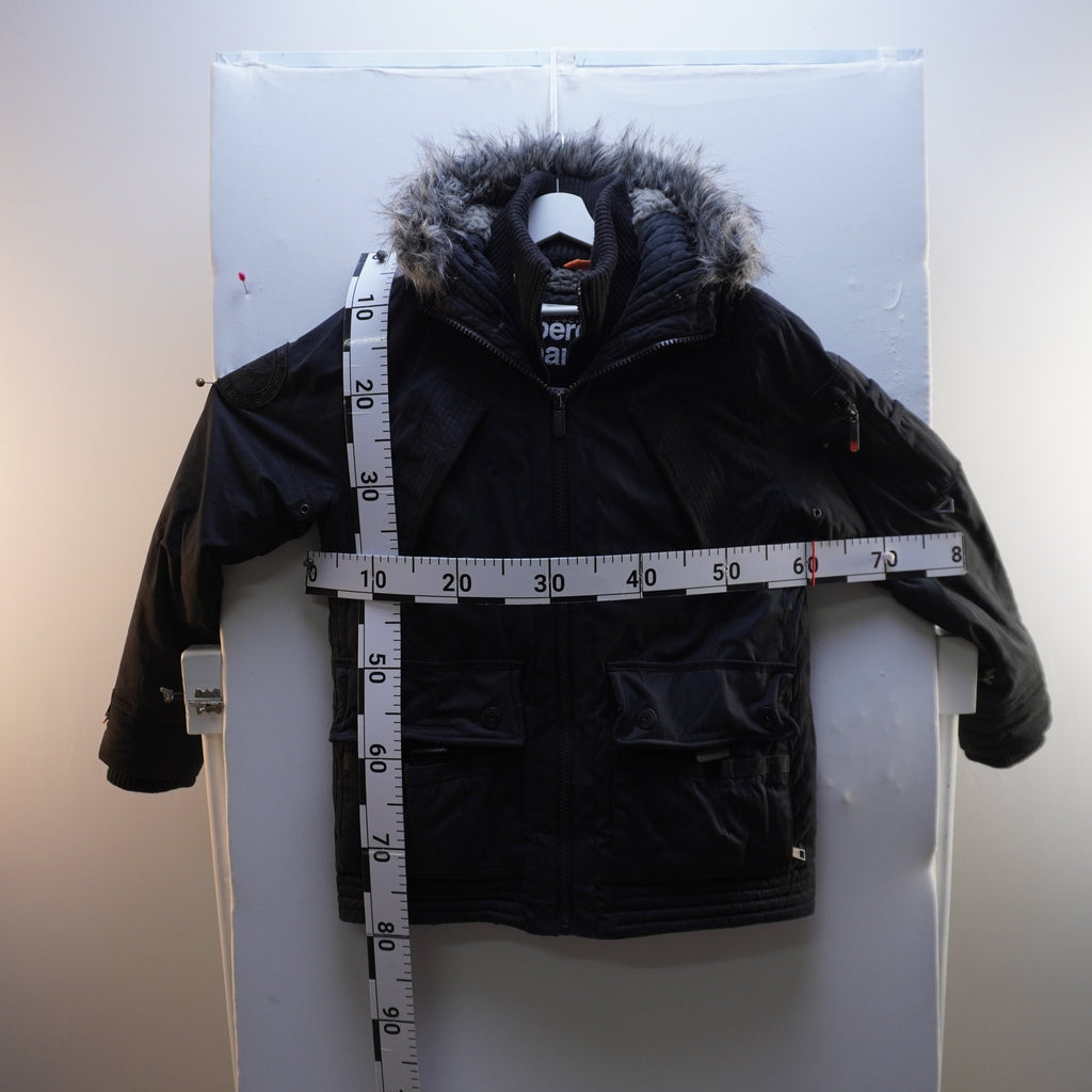 Parka Superdry para Hombre Usada - Grande (L), Muy Buen Estado