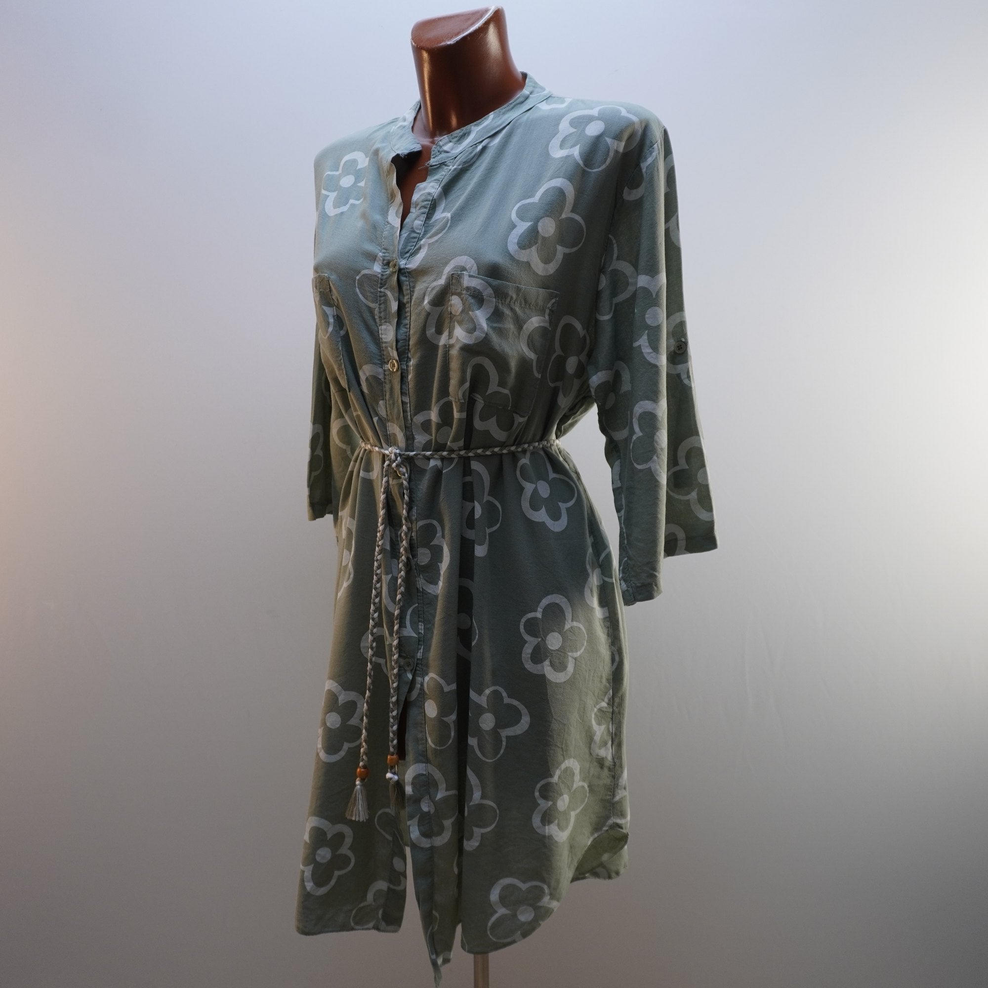 Vestido Italian Style para Mujer Usado - Verde, XL