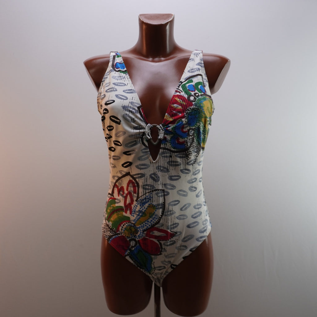 Vestido de Baño Desigual para Mujer Usado - Multicolor, XL