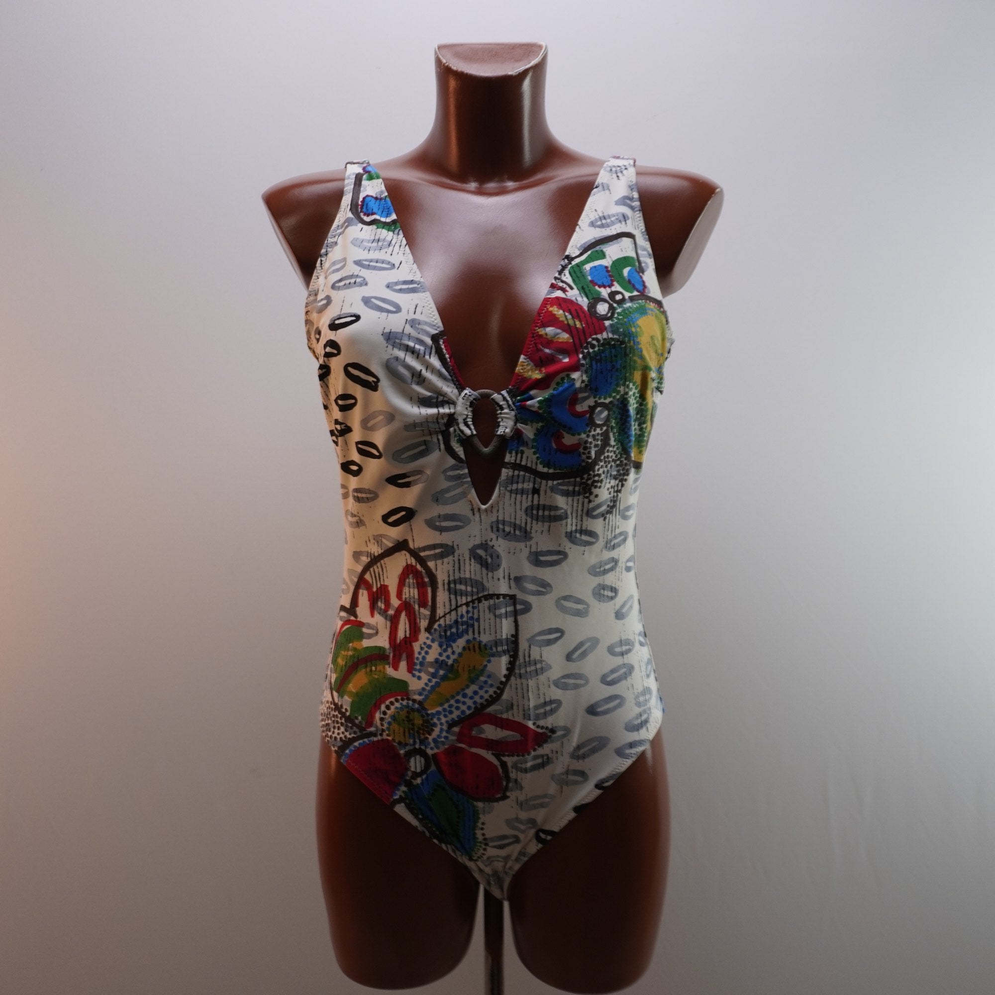 Vestido de Baño Desigual para Mujer Usado - Multicolor, XL