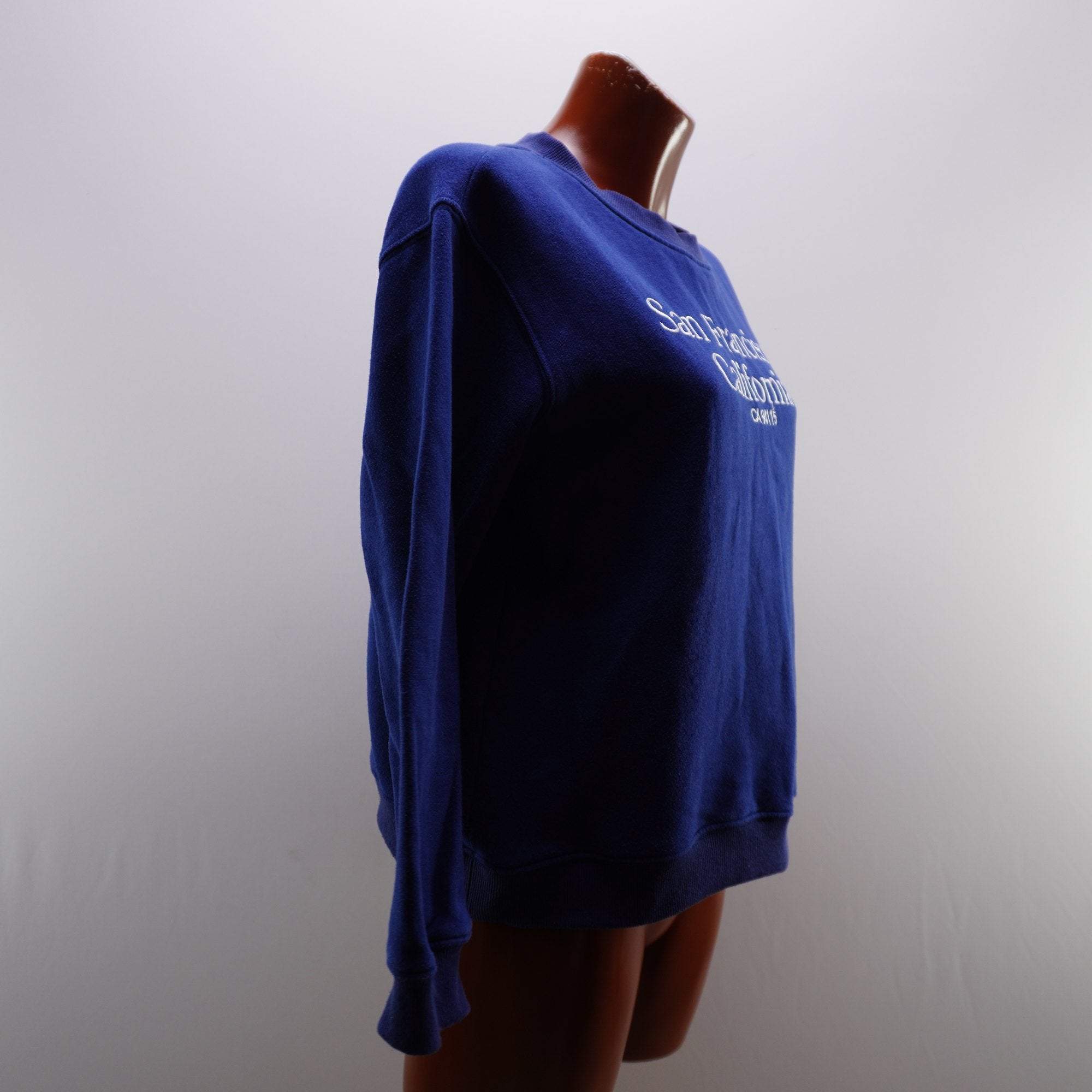 Sudadera con Capucha Zara para Mujer Usada - Azul, M