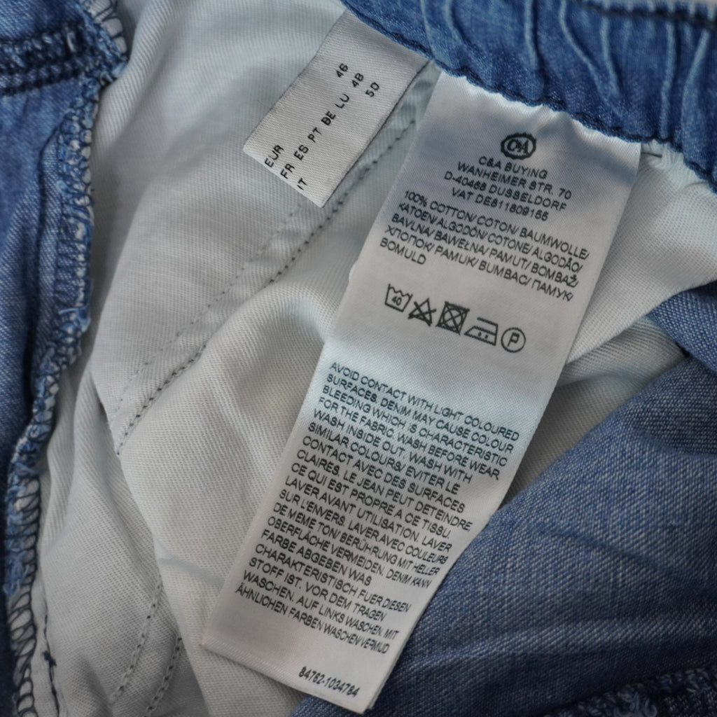 Pantalones Cortos Vaqueros C&A para Mujer Usados - Azul, 4XL