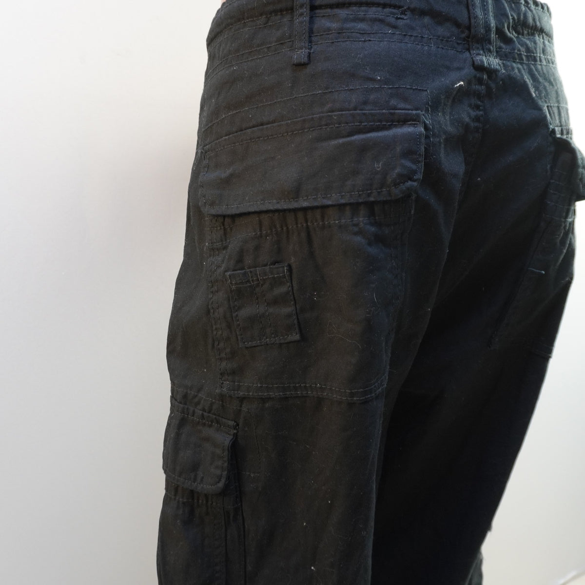 Pantalones Cargo Brandt para Hombre Usados - Negros, XXXL