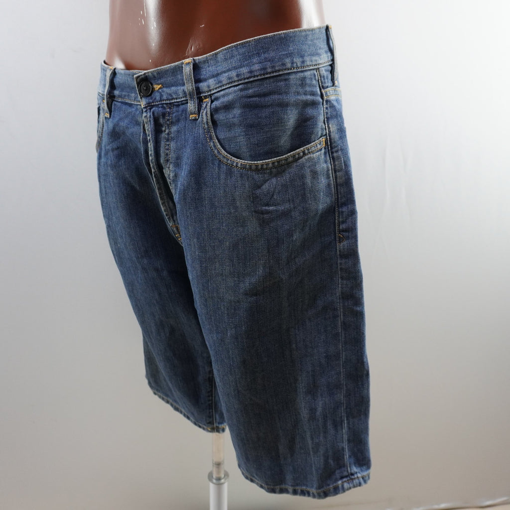 Pantalones Cortos Vaqueros Lacoste para Hombre Usados - Azul, XL