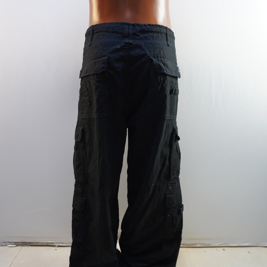 Pantalones Cargo Brandt para Hombre Usados - Negros, XXXL