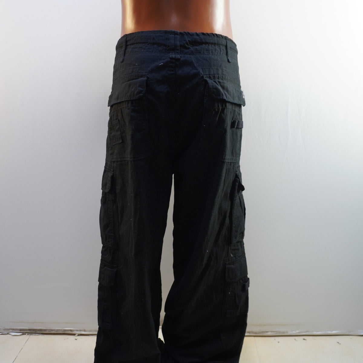 Pantalones Cargo Brandt para Hombre Usados - Negros, XXXL
