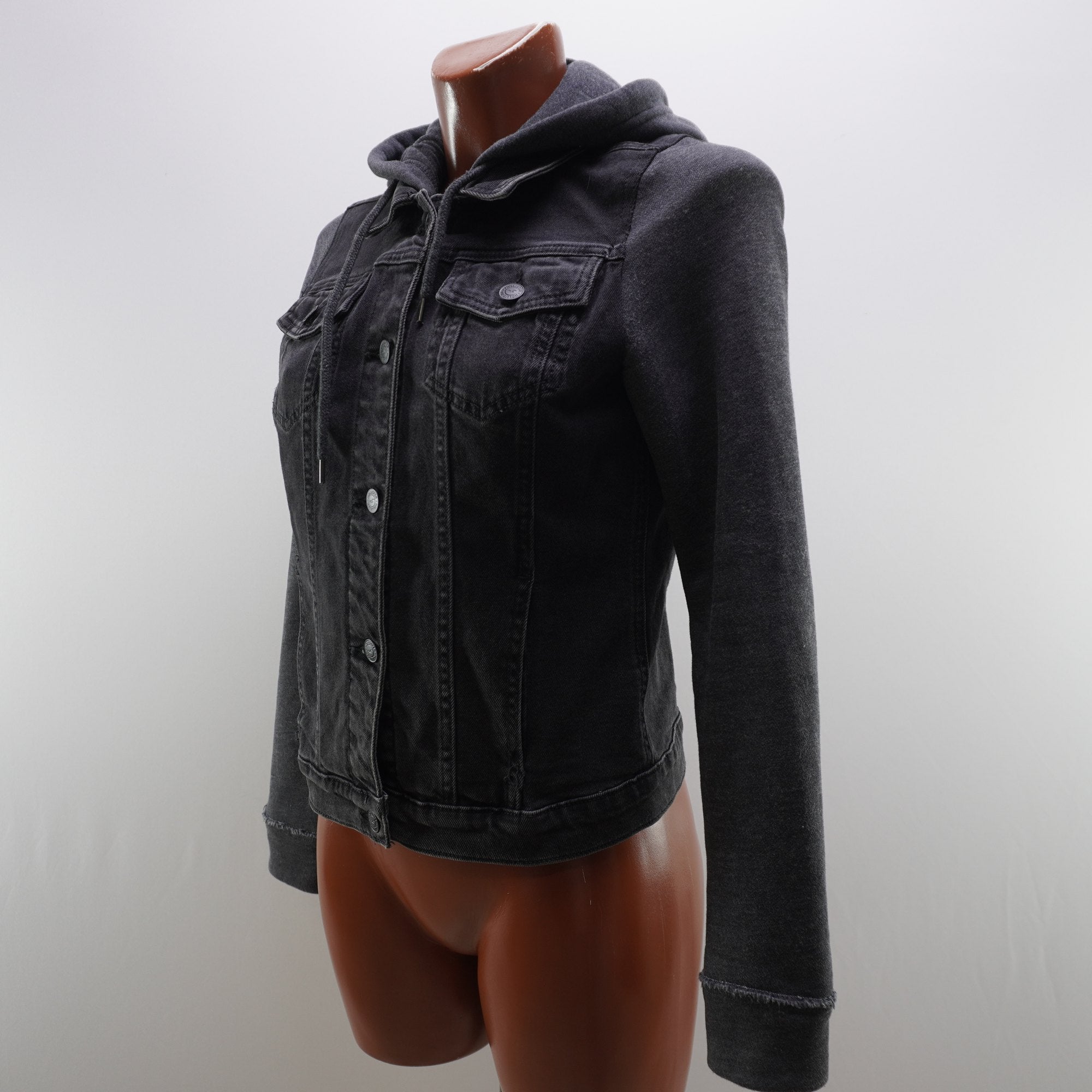 Cazadora Vaquera Hollister para Mujer Usada - Azul Marino, M