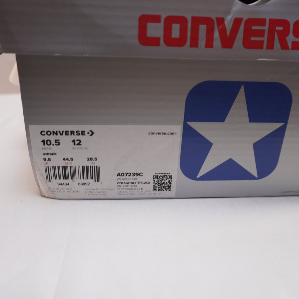 Zapatillas Converse para Hombre Usadas - Blancas, Talla 44.5