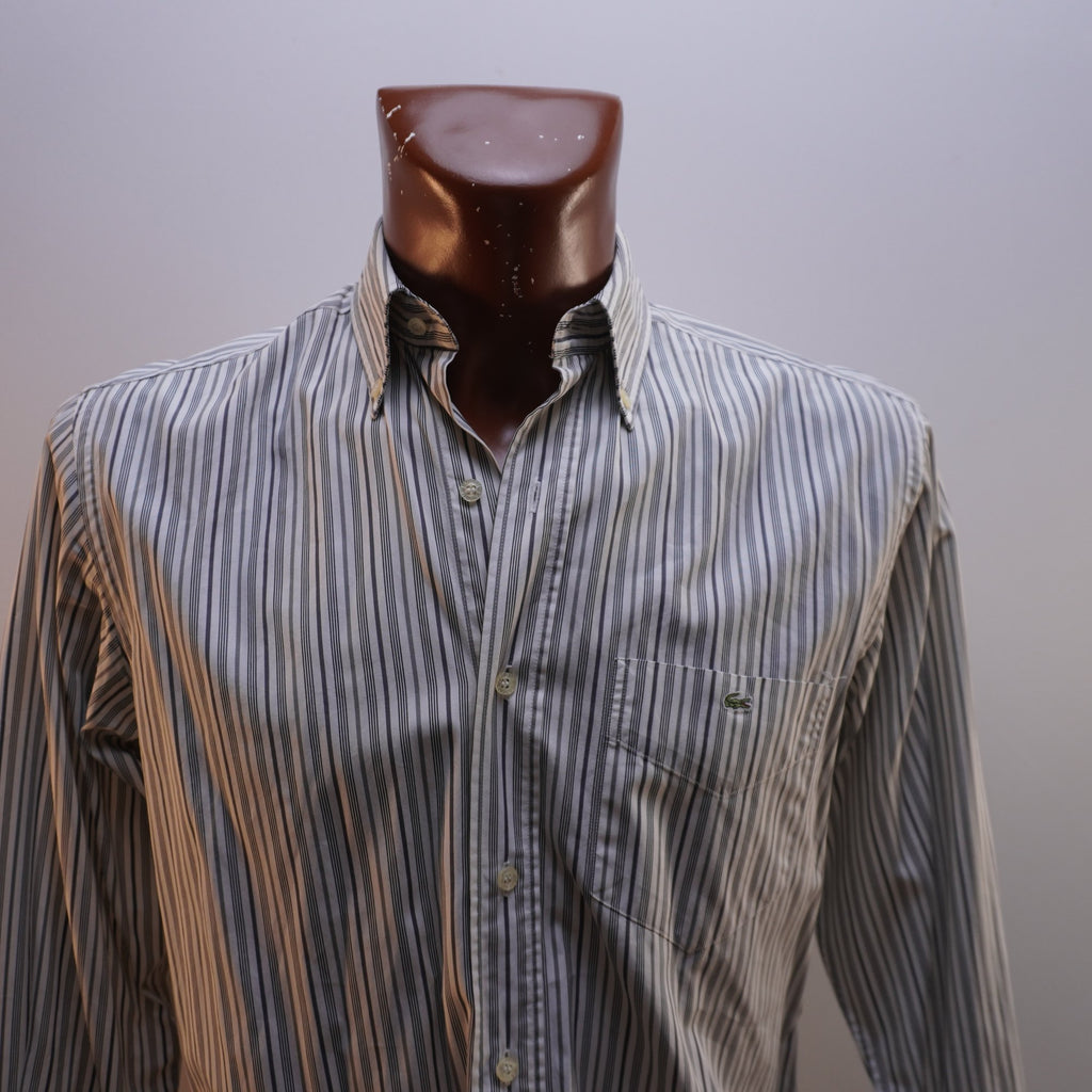 Camisa de Vestir Lacoste para Hombre Usada - Beige, M