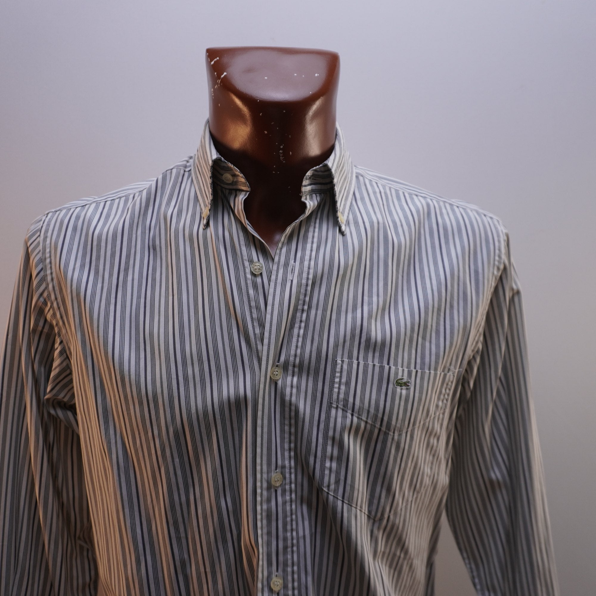 Camisa de Vestir Lacoste para Hombre Usada - Beige, M