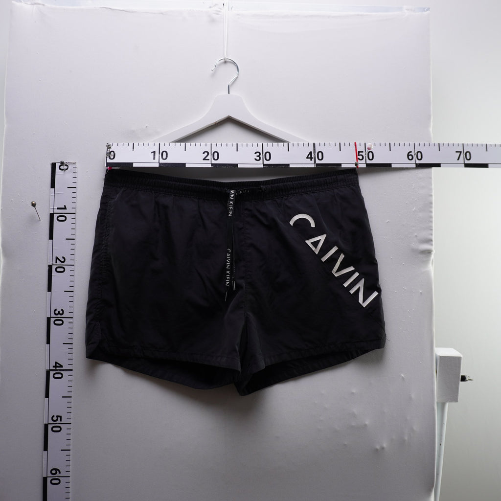 Bermudas Calvin Klein para Hombre Usadas - Negro, Muy Buen Estado