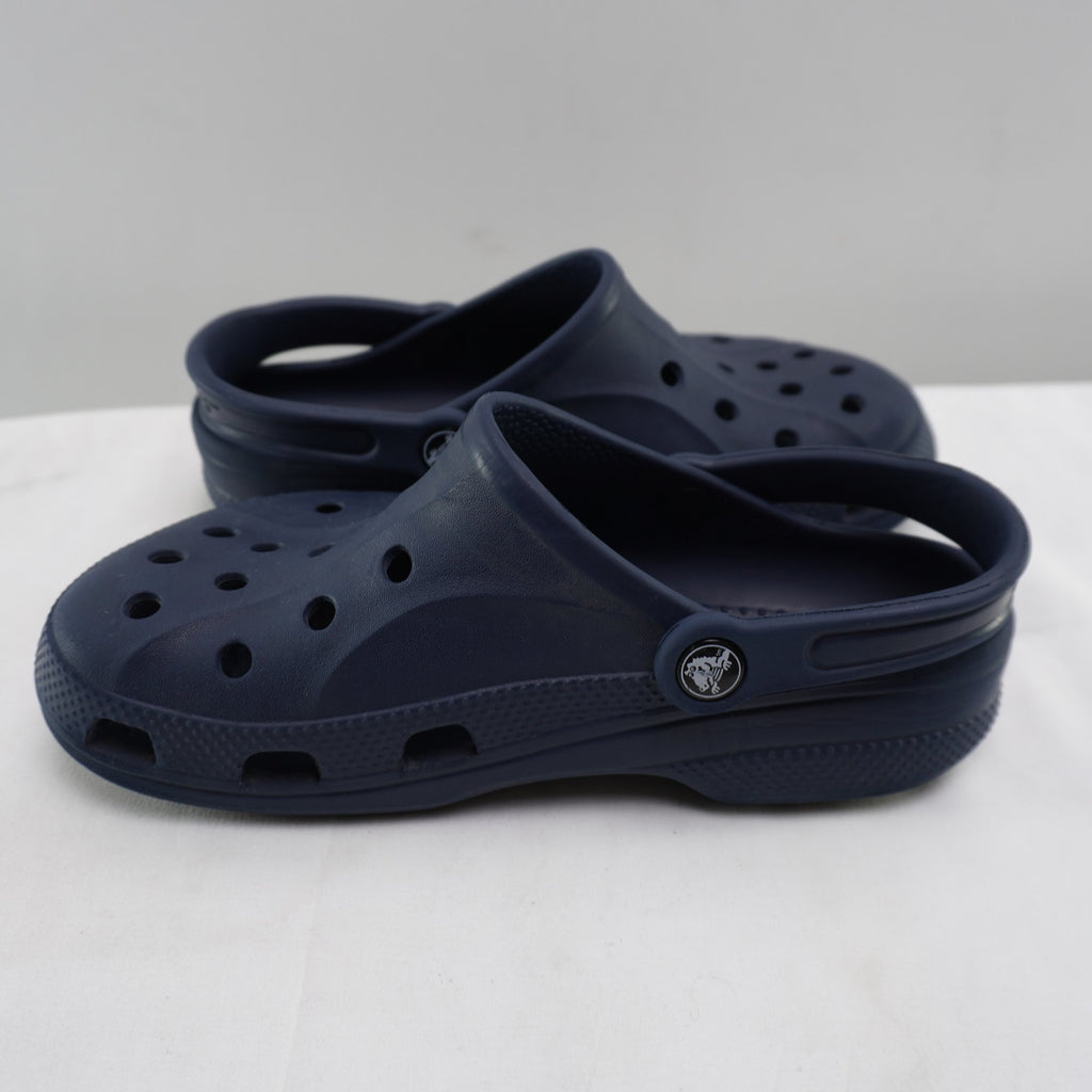Zapatos Deportivos Crocs para Mujer Usados - Azul Marino, Muy Buen Estado