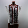 Camiseta Cortefiel para Mujer Usada - Blanca, L