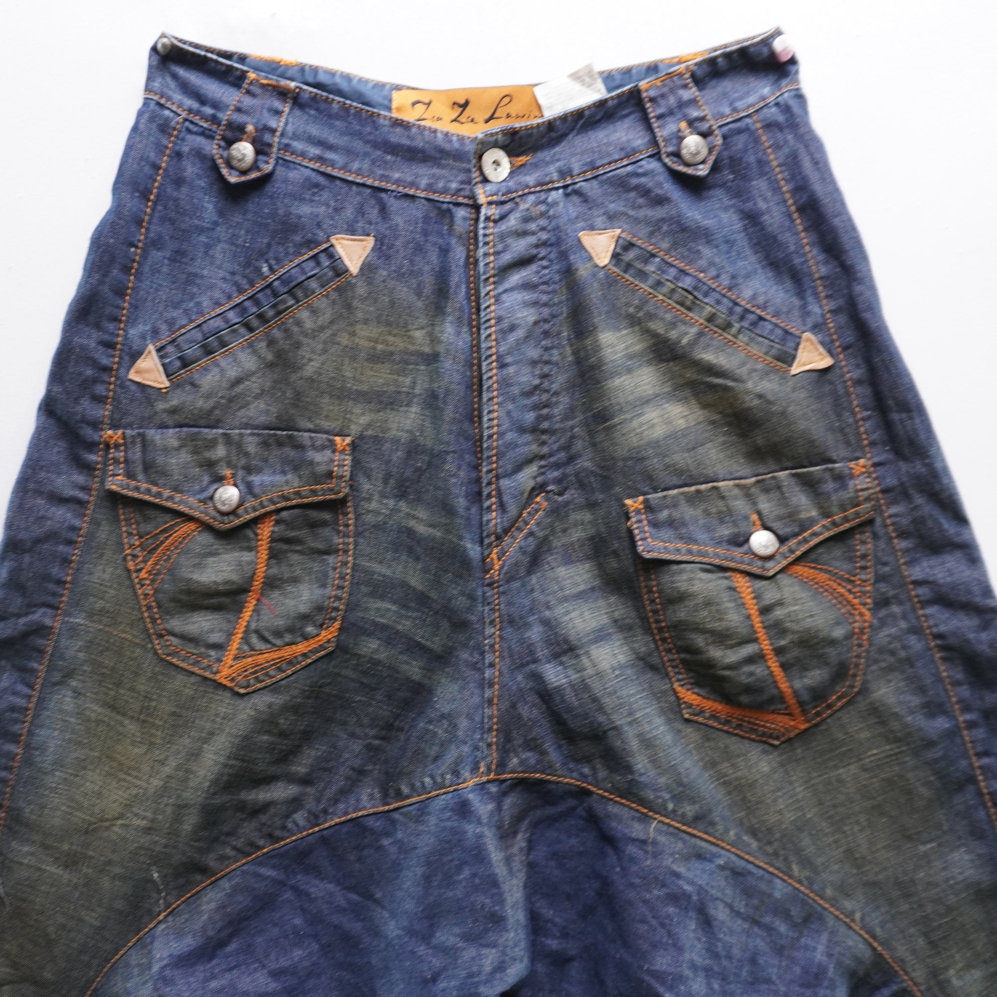 Pantalones Cortos Vaqueros Zsa Zsa Lawinsky para Mujer Usados - Azul Marino, M
