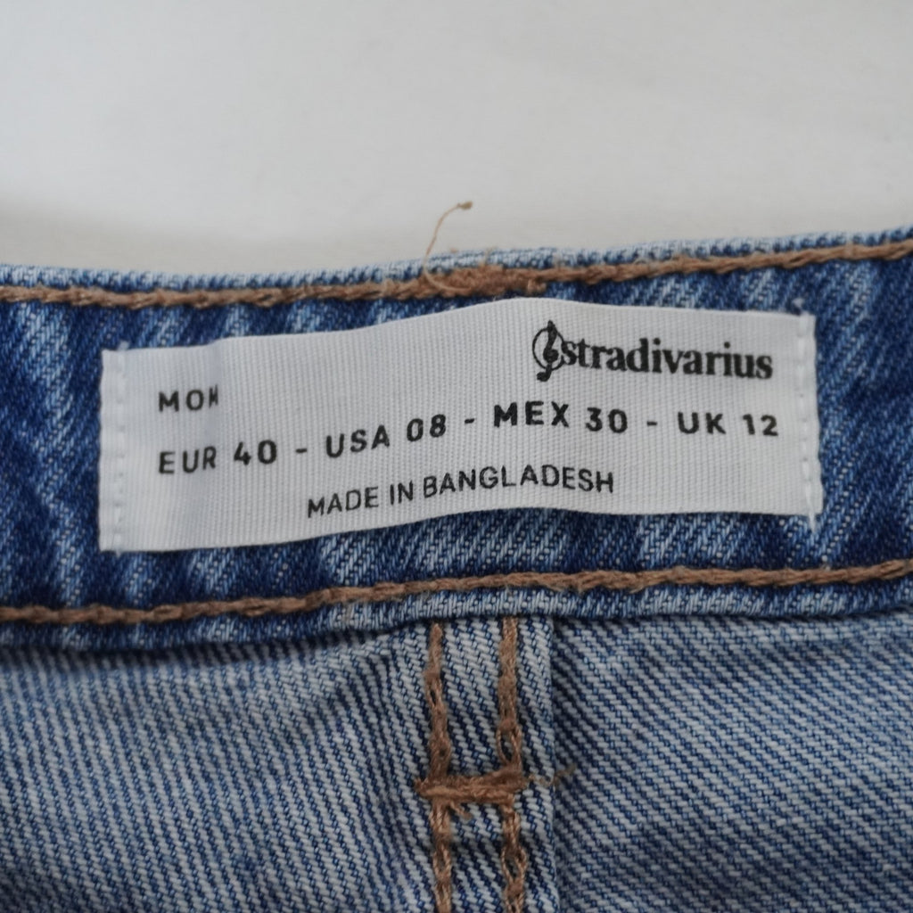 Pantalones Cortos Vaqueros Stradivarius para Mujer Usados - Azul, L