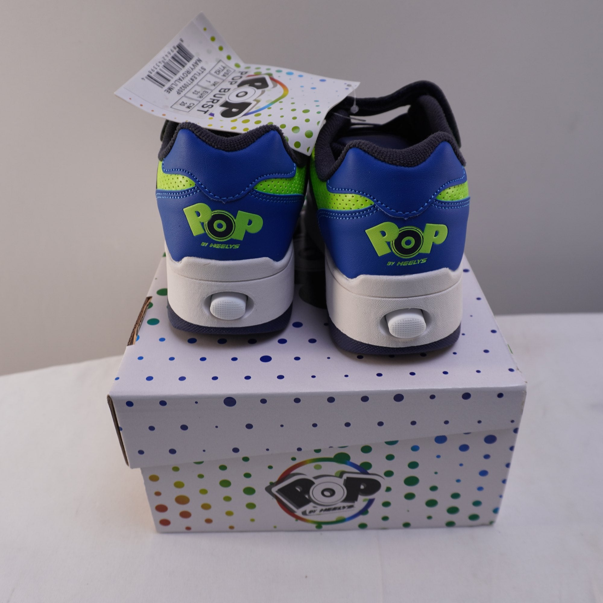 Zapatillas Hellys Pop para Hombre Usadas - Azules, Talla 33