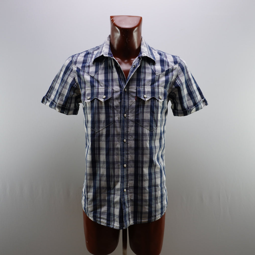 Camisa Levi's para Hombre Usada - Azul Marino, L
