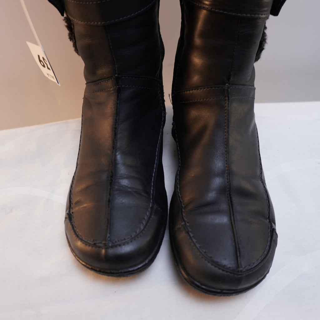Botas Laura Azaña para Mujer Usadas - Negros, Talla 39