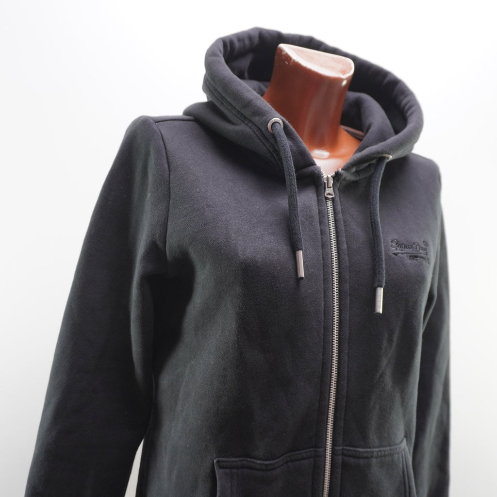Sudadera con Capucha Superdry para Mujer Usada - Negra, L