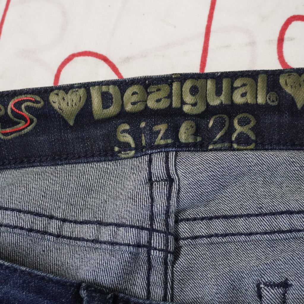 Vaqueros Desigual para Mujer Usados - Azul Marino, M