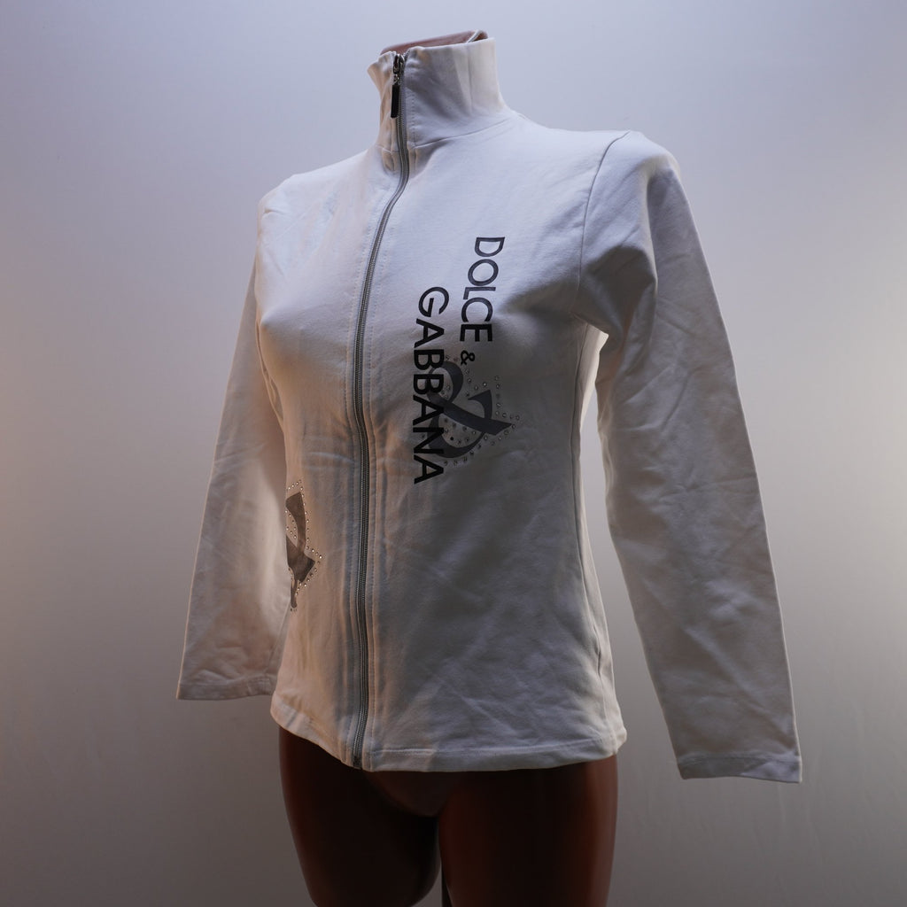 Sudadera con Capucha Dolce Gabbana para Mujer Usada - Blanco, XL