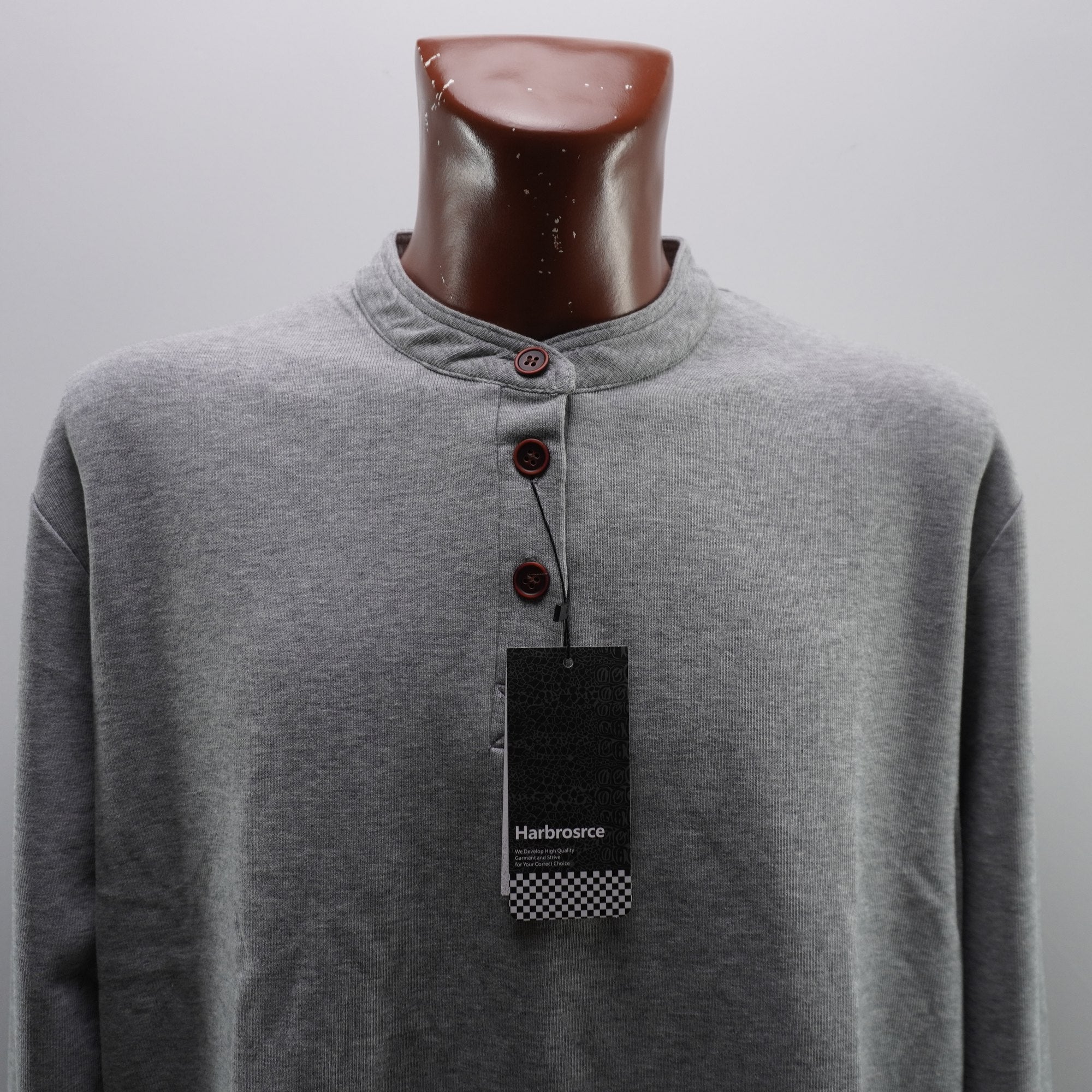 Suéter Harbrosrce para Hombre Usado - Gris, XXXL