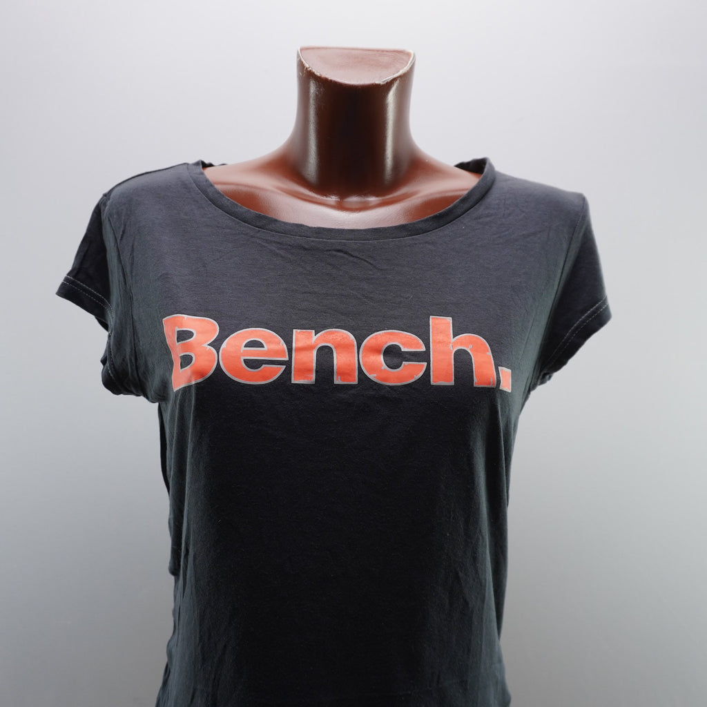 Camiseta Bench para Mujer Usada - Negra, M
