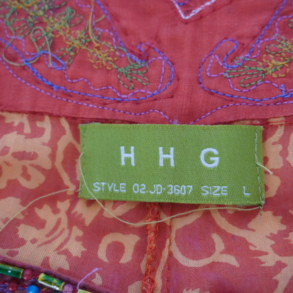 Pantalones Harén HHG para Mujer Usados - Naranja, L