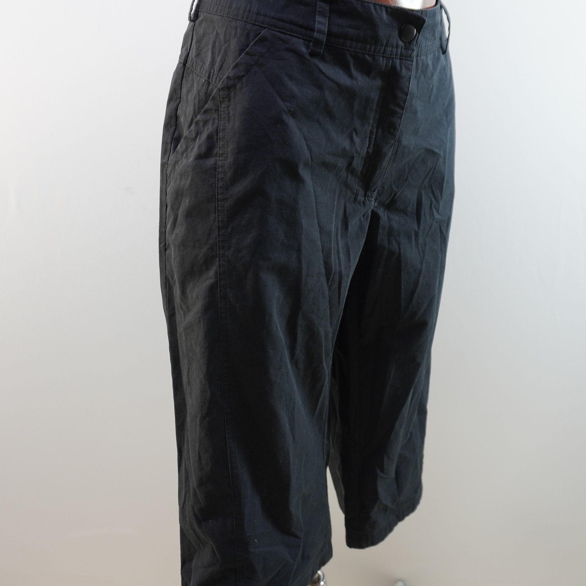 Pantalones de Franela Adidas para Mujer Usados - Negro, XXL