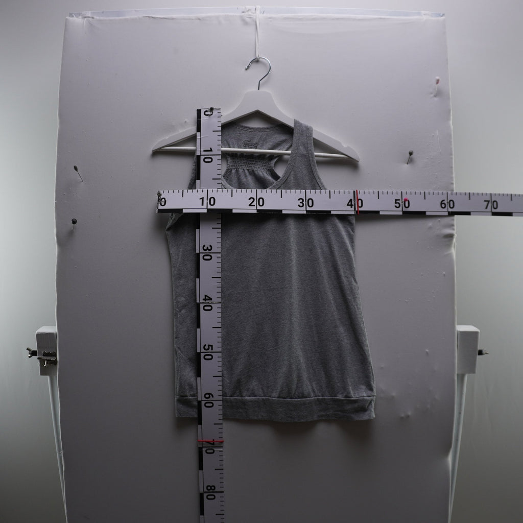 Camiseta Lacoste para Mujer Usada - Gris, M