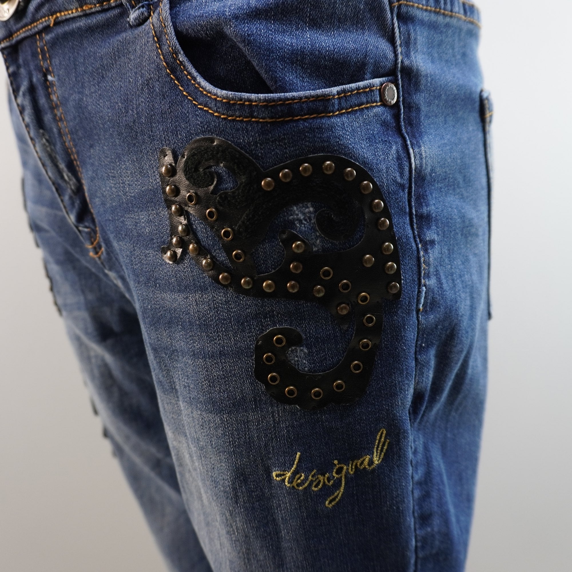 Vaqueros Desigual para Mujeres Usados - Azul, XL